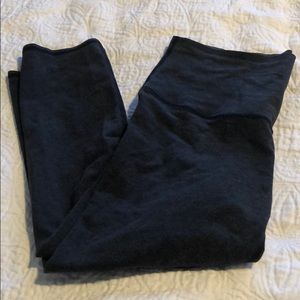 Gray Lululemon Crop Leggings